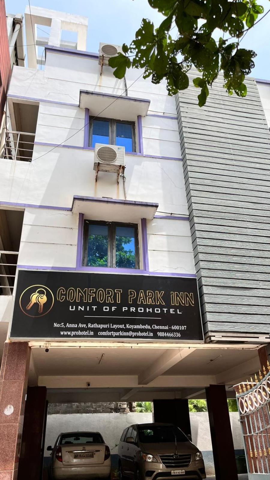 Comfort Park Inn Chennai Exterior foto